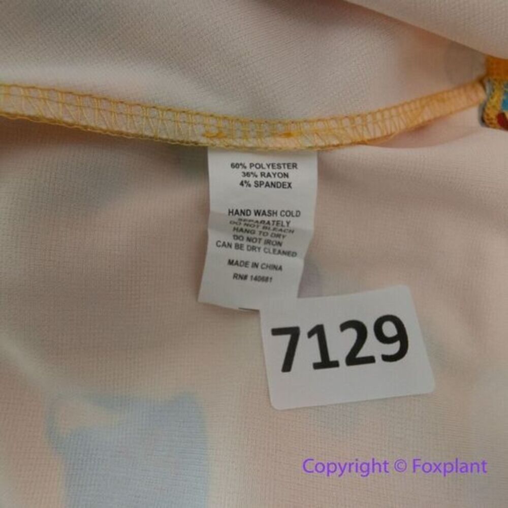 Unique Vintage Gwynnie Bee Garden‎ Party Yellow Dress, M - Picture 15 of 15